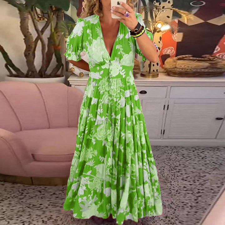 Coralina - Vibrant Floral Dress